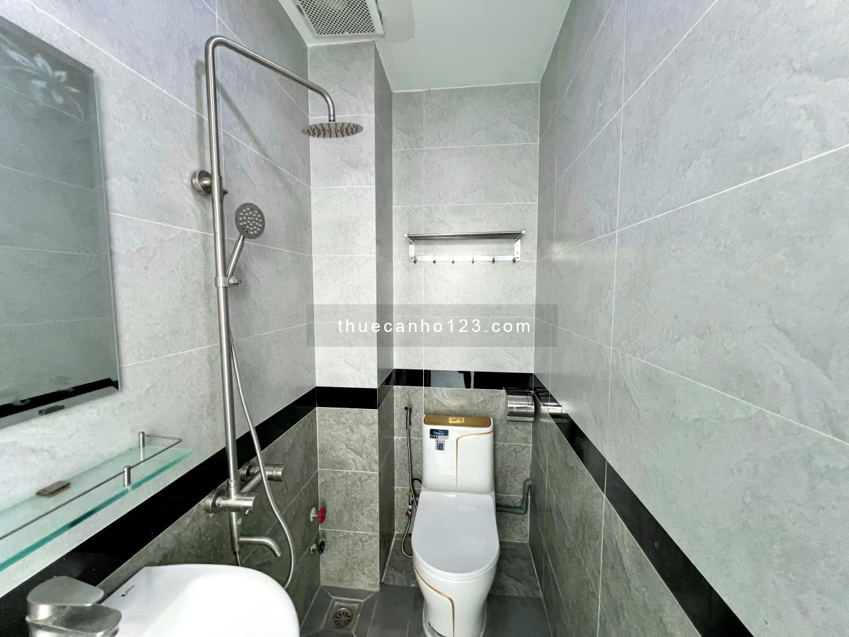 Căn hộ studio ban công máy giặt riêng rộng 40m2 gần ngã tư bảy hiên bệnh Thống Nhất quận Tân Bình