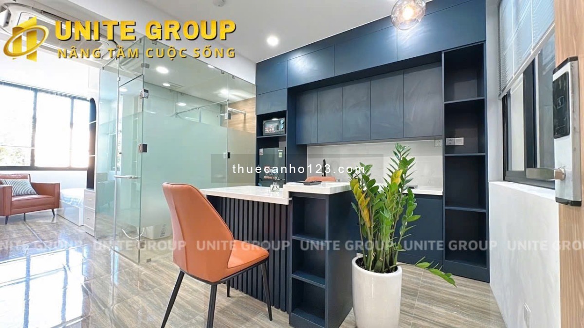 Căn hộ 1pn tách bếp full nội thất rộng 40m2 gần cv hoàng văn thụ sân bay tân sơn nhất ga t3