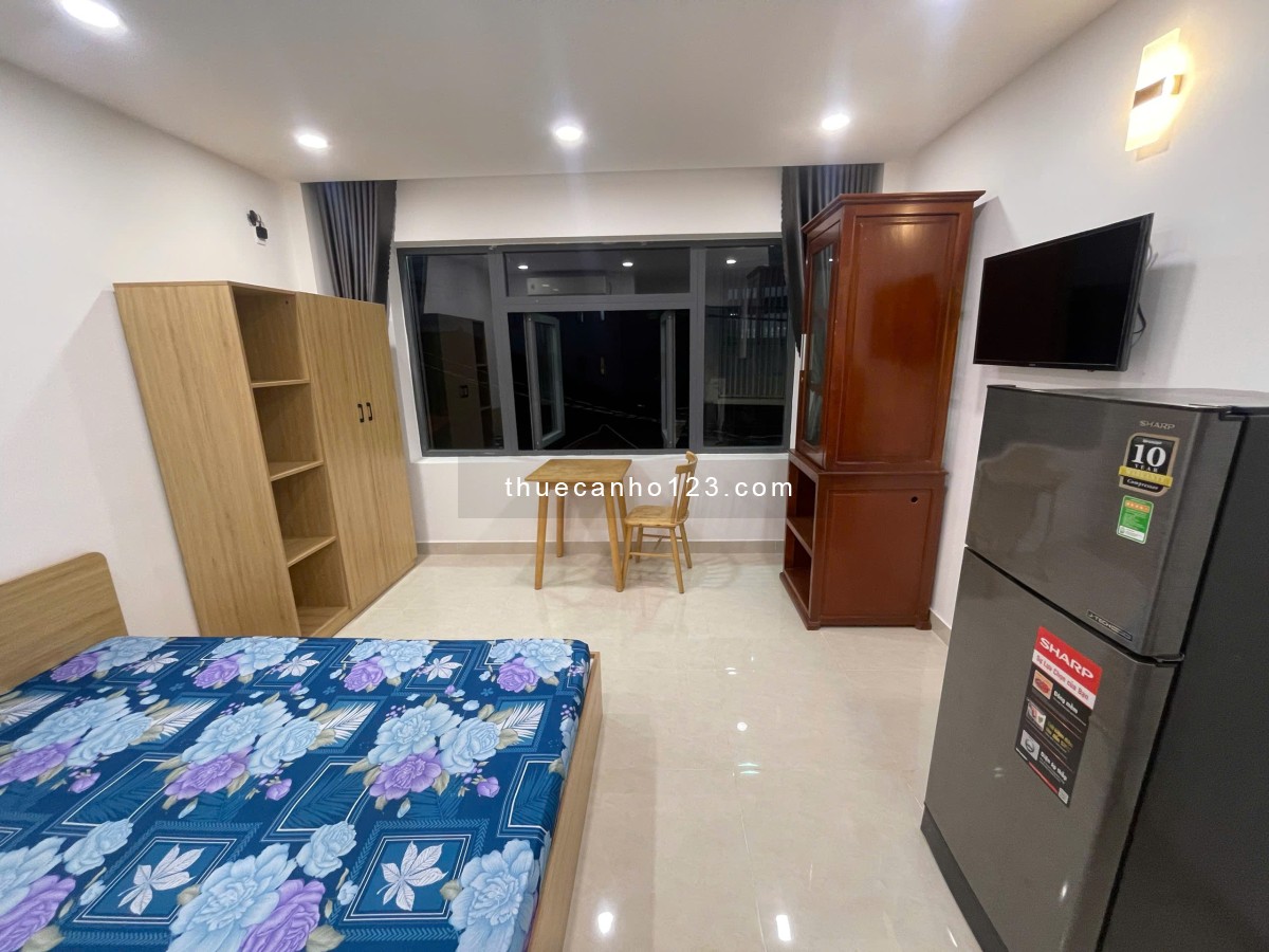 Cho Thuê Căn Hộ Dịch Vụ, Gần Chợ Bà Chiểu, Nơ Trang Long, Bình Thạnh, Full Nội Thất - 0901494216