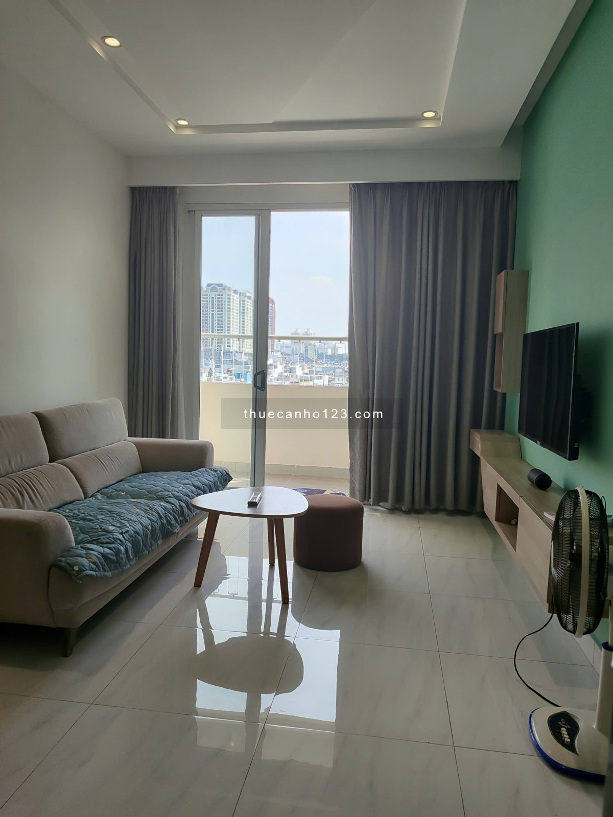 Căn hộ 2PN đầy đủ nội thất – Âu Cơ, Quận 11.