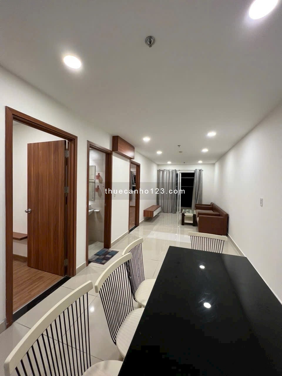 Chung cư Tân Hương, Tân Phú: 80m2, 2p ngủ, NT, 8tr/th