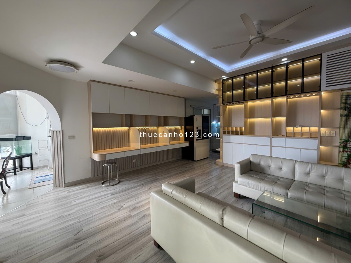 Cho thuê căn góc 4PN hiếm tại The Flemington - 117m², full nội thất - Lầu cao - Nhà đẹp như hình