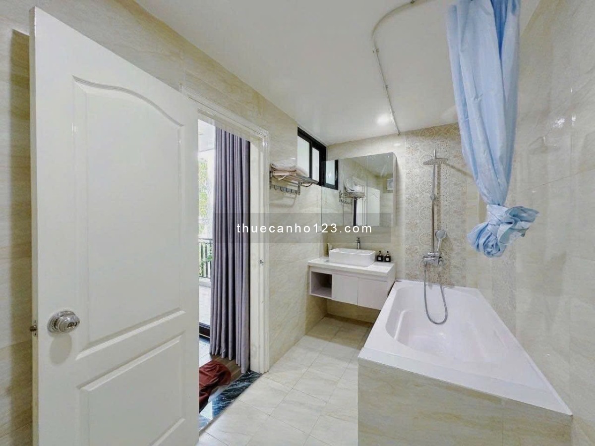 Cho thuê siêu phẩm căn hộ 1pn siêu rộng – Có ban công, máy giặt riêng ngay Cvien Hoàng Văn Thụ, K300