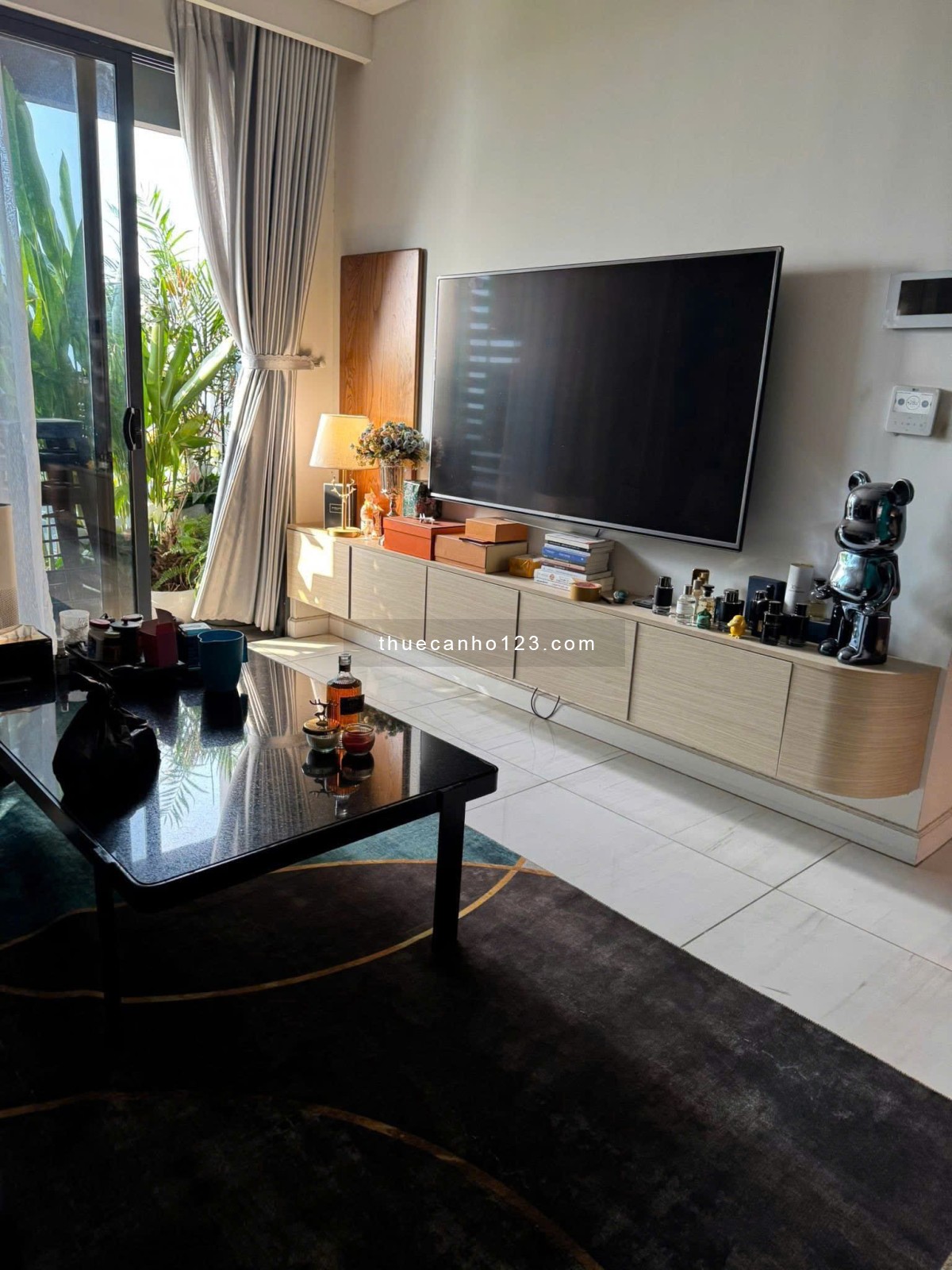 Chung cư Sky Center, Phổ Quang,Tân Bình: 55m2, 1p ngủ, Ntcb, 11tr/th