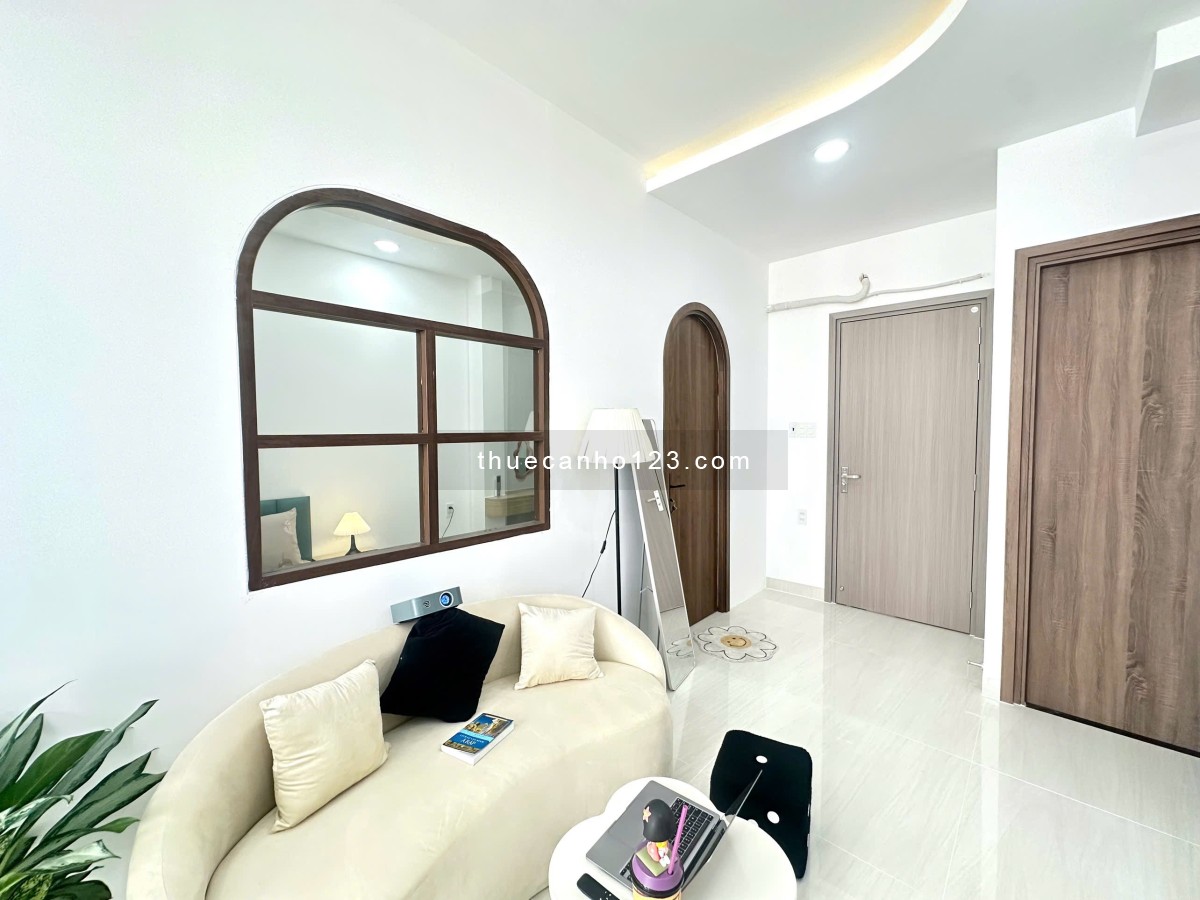 Căn Hộ 1PN + 1PK Ban Công Hơn 40m2 Mới 100% Gần Chợ Bà Chiểu_Cầu Bông_Hàng Xanh_Quận Bình Thạnh