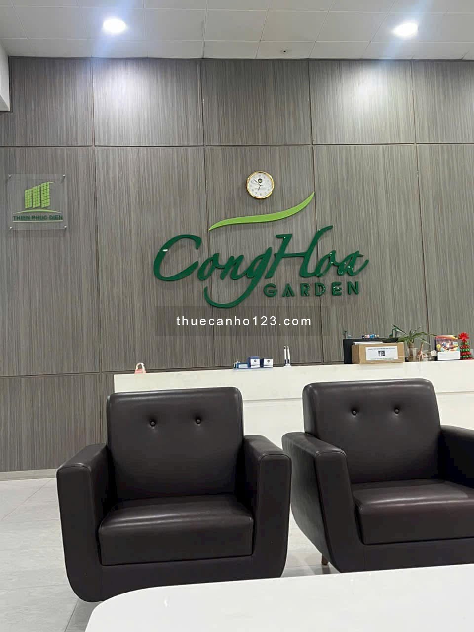 Cho thuê căn hộ Cộng Hoà Garden, 50m2, 1pn, 1wc, nội thất đầy đủ, giá 11.5tr/th