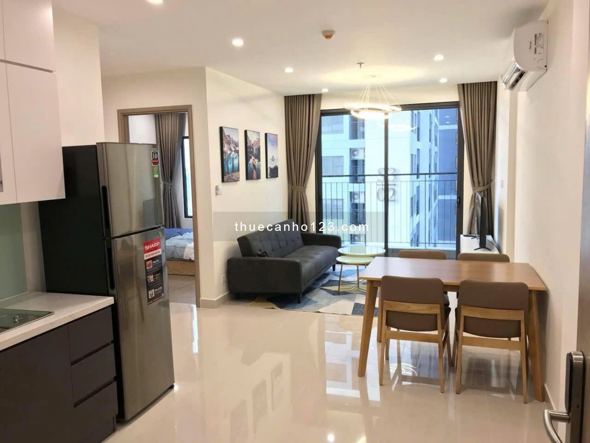 Cho thuê căn hộ 2 phòng ngủ full nội thất Quận 9