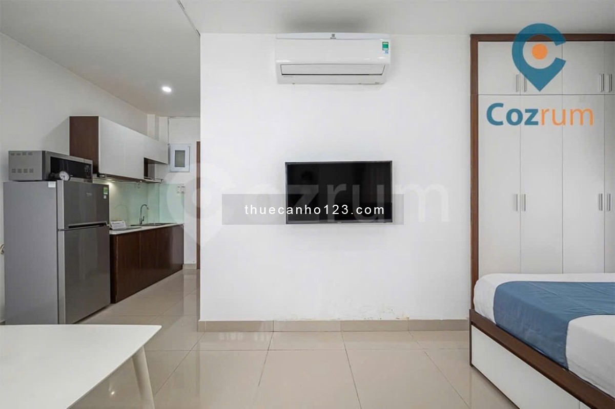 Căn hộ dịch vụ studio, duplex nằm ngay mặt tiền đường Nguyễn Thị Thập Q7, gần lotte mart, gần Q4,8