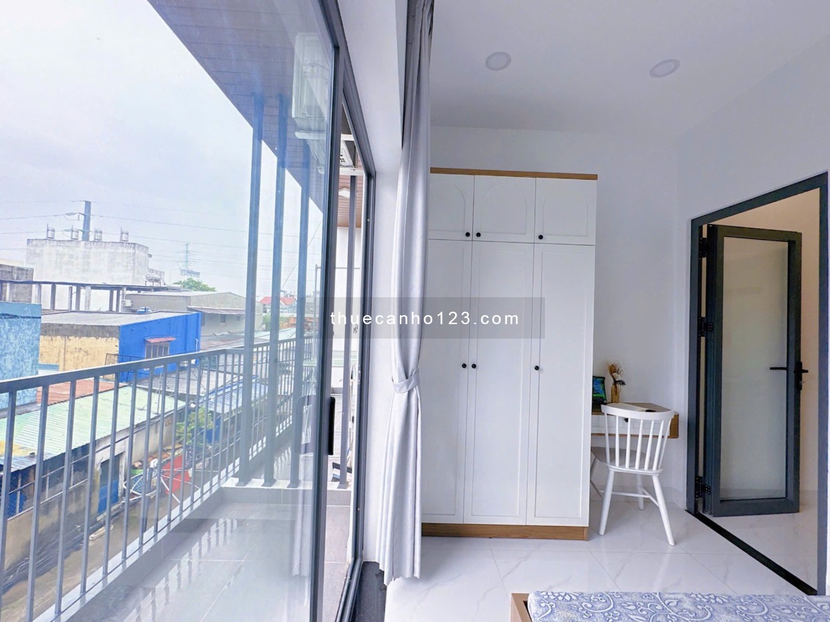 Căn hộ 2pn mới toanh, ban công thoáng mát, thuận tiện di chuyển qua Thủ Đức, Gò Vấp, Phú Nhuận, Q1 3