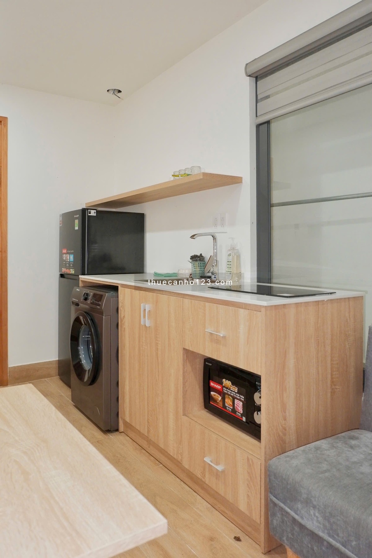 Cho thuê studio full nội thất Quận 1, Thảo Cầm Viên, CV 23/9, Đh Hoa Sen,