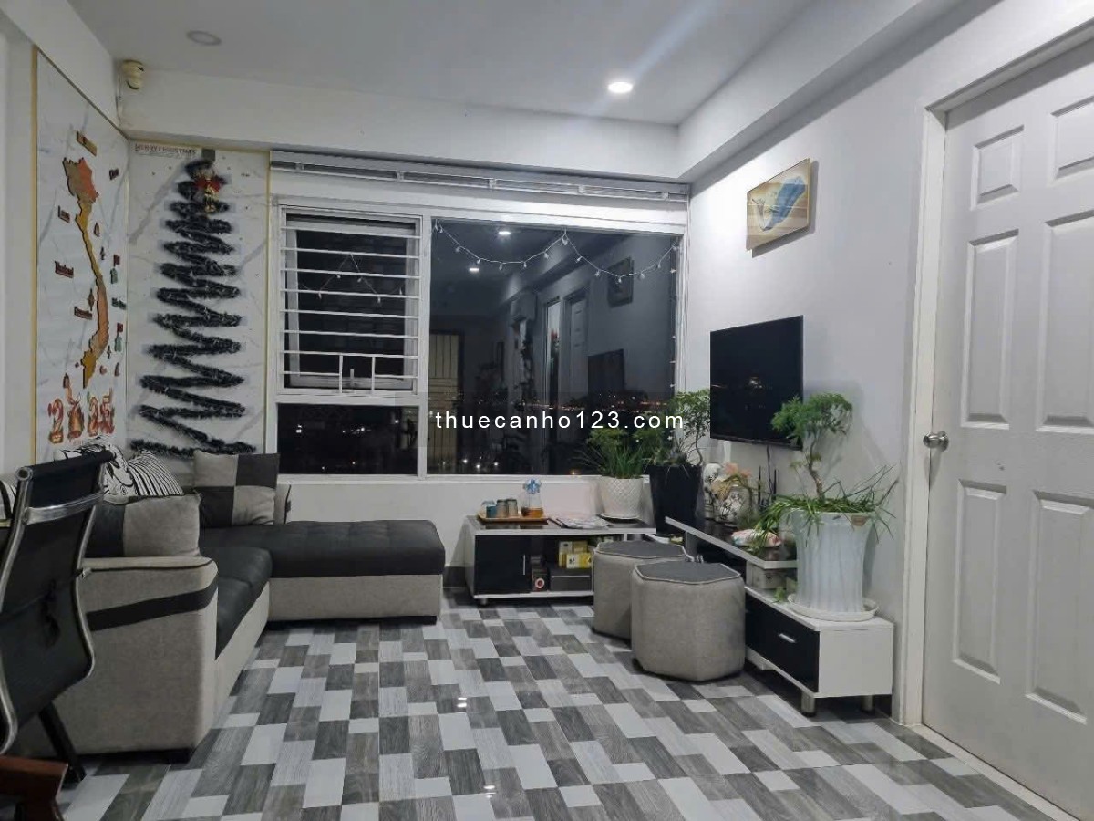 Chung cư Topaz Home, Phan Văn Hớn, Q12: 3p ngủ, full nội thất, 2wc, 8 triệu