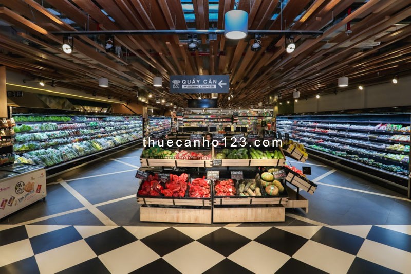 Cho thuê Léman Luxury Quận 3, 88m2, 1PN, 2WC, Nội thất sẵn, Nhận nhà ở liền. LH: 0981170149 Văn/Zalo