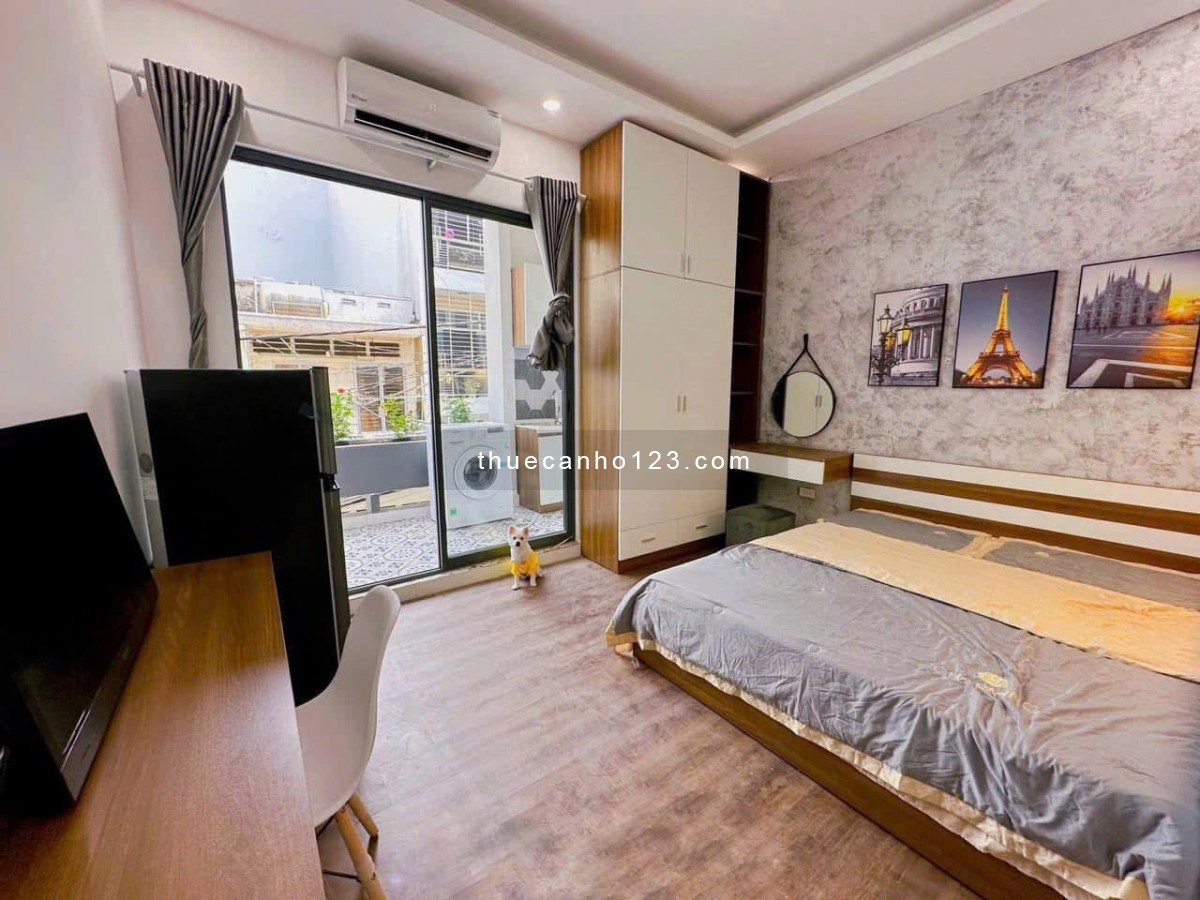 Căn hộ full nội thất – Máy giặt riêng – Cửa sổ lớn đón nắng – Ngay Sân Bay Tân Sơn Nhất, Tân Bình