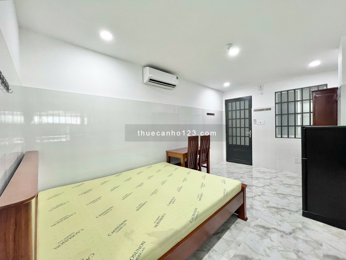 Cho thuê căn hộ Studio Cửa sổ thoáng Q8 gần cầu chữ Y, cầu Nguyễn Văn Cừ, chợ Rạch Ông