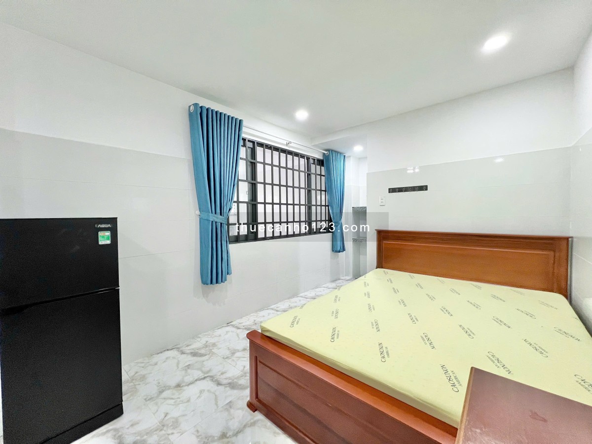Cho thuê căn hộ Studio Cửa sổ thoáng Q8 gần cầu chữ Y, cầu Nguyễn Văn Cừ, chợ Rạch Ông