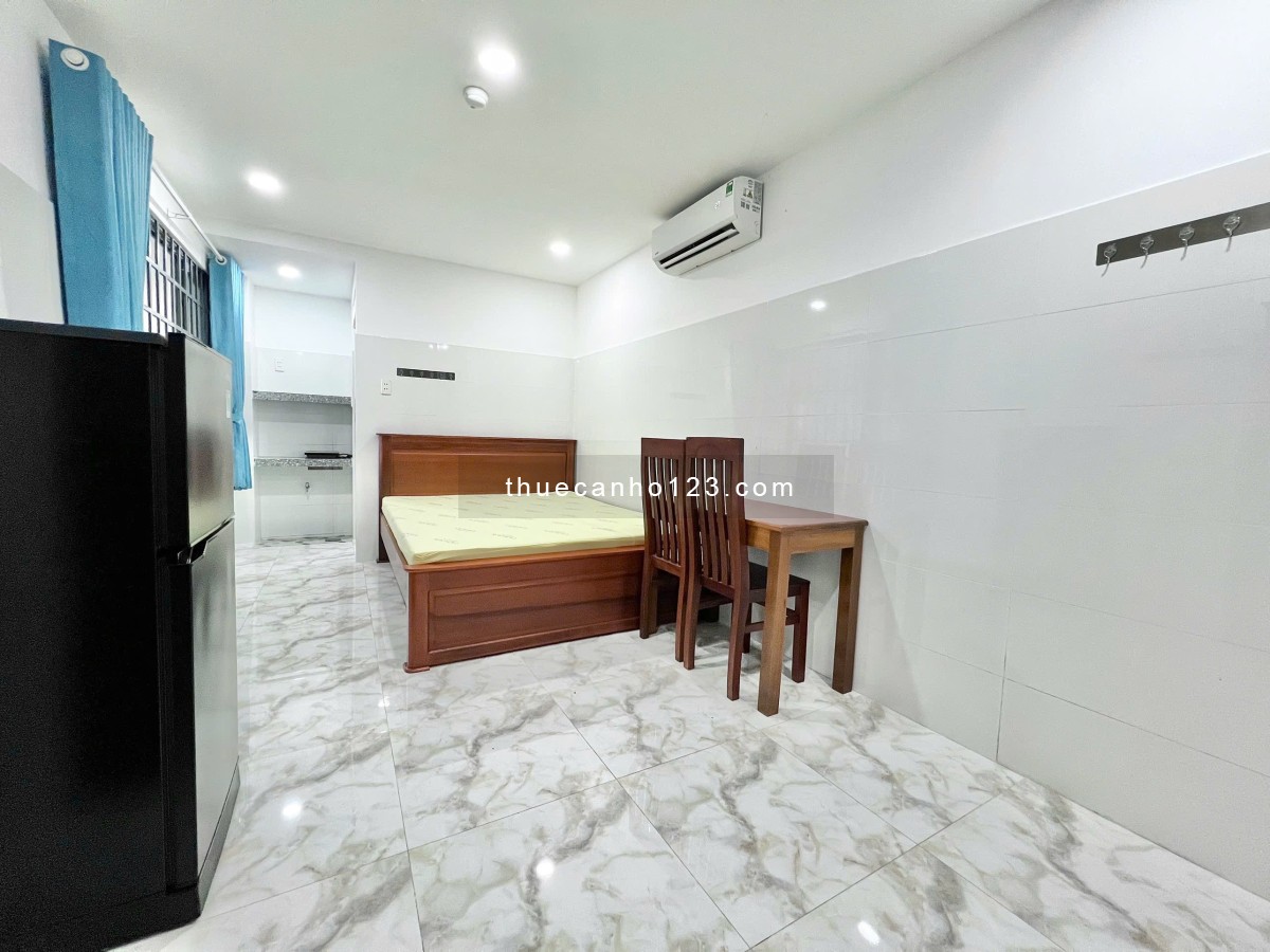 Cho thuê căn hộ Studio Cửa sổ thoáng Q8 gần cầu chữ Y, cầu Nguyễn Văn Cừ, chợ Rạch Ông