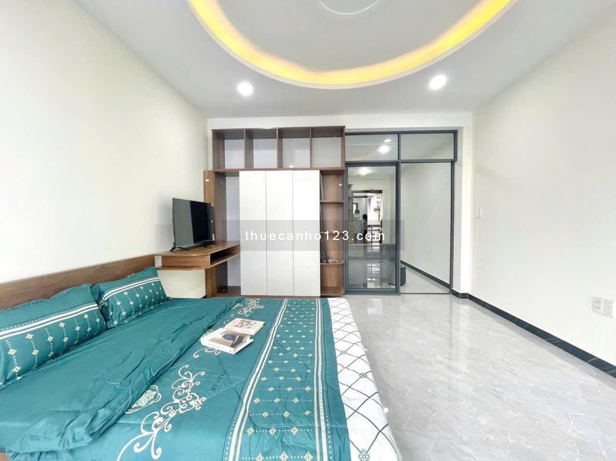 Căn hộ 1pn ban công tách bếp rộng 40m2 máy giặt riêng gần sân bay etown khu k300 quận tân bình