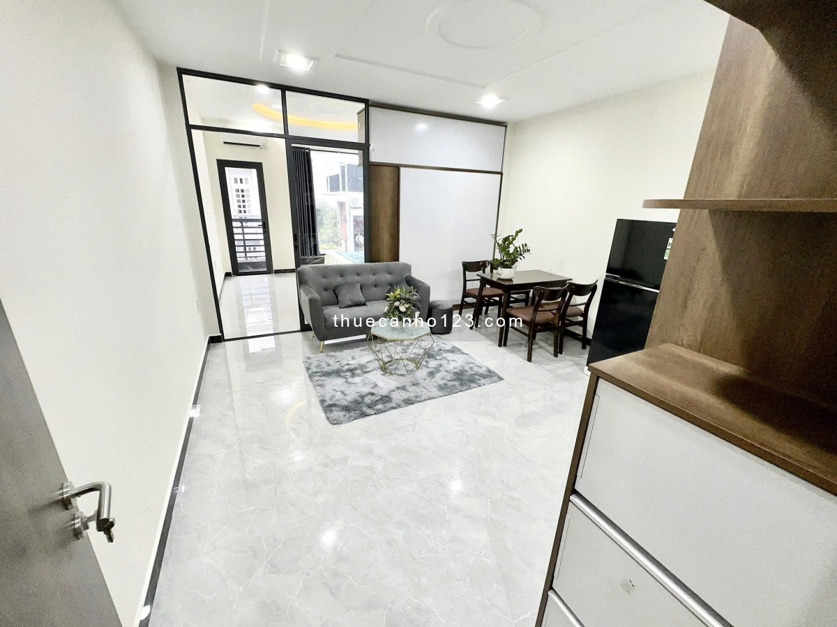 Căn hộ 1pn ban công tách bếp rộng 40m2 máy giặt riêng gần sân bay etown khu k300 quận tân bình