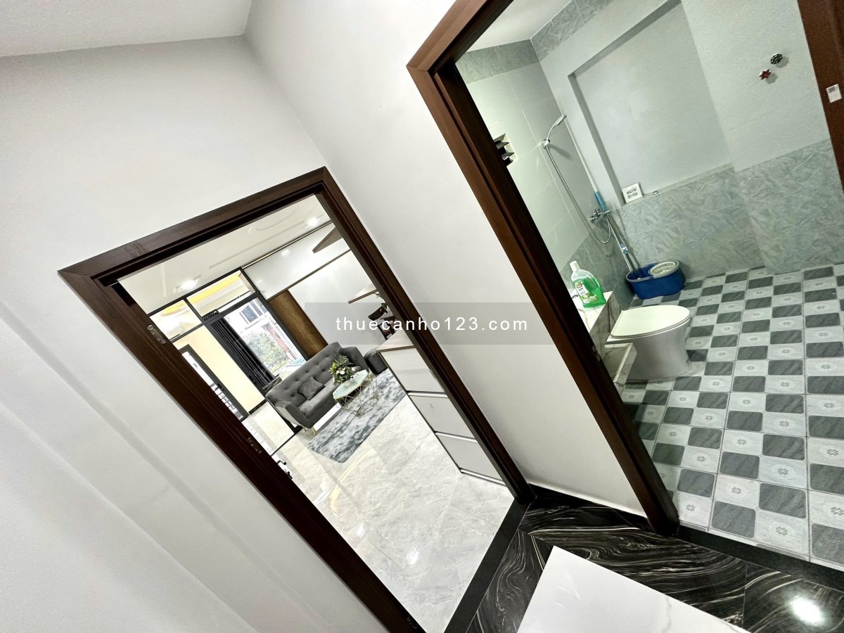 Căn hộ 1pn ban công tách bếp rộng 40m2 máy giặt riêng gần sân bay etown khu k300 quận tân bình