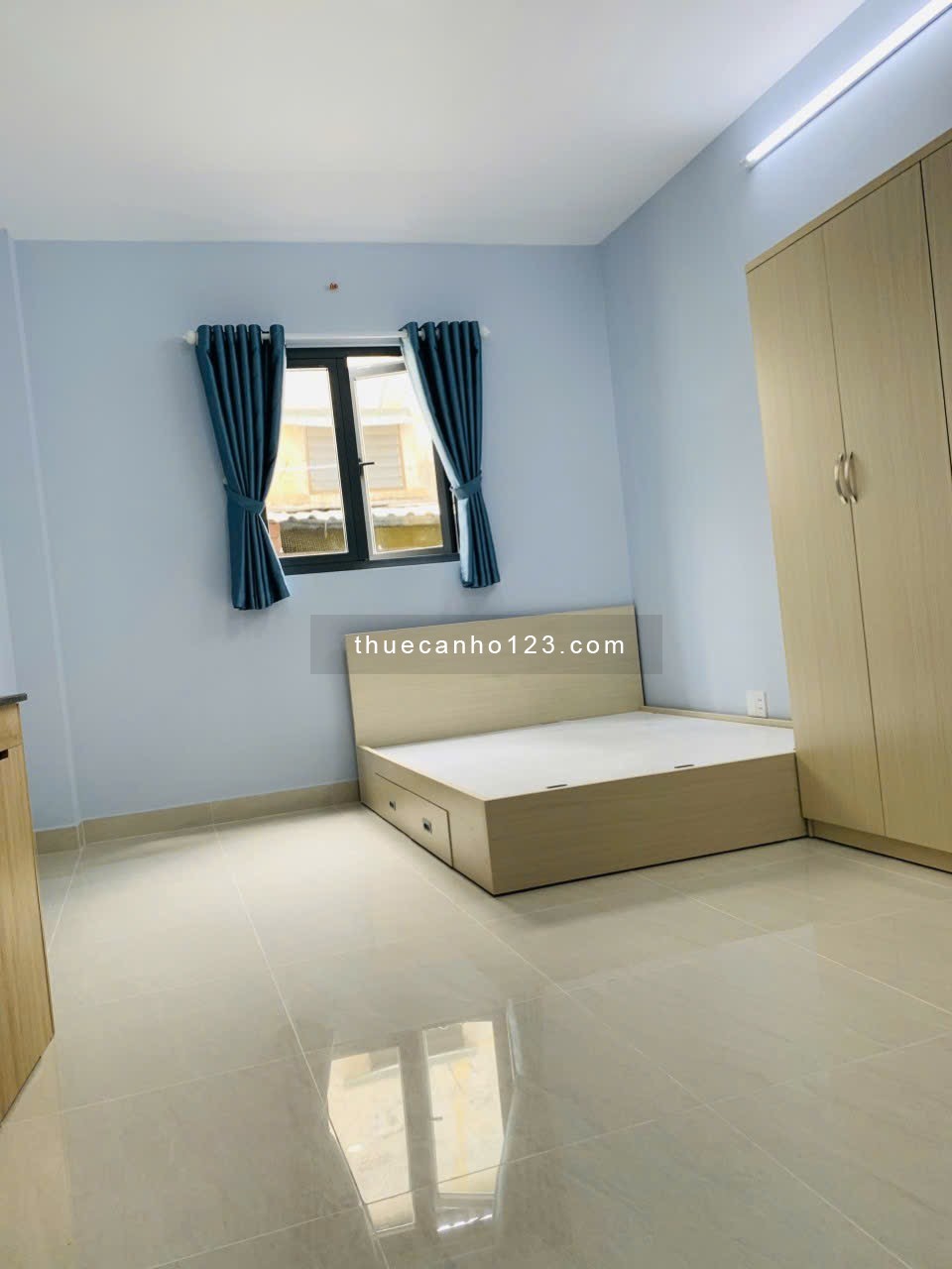 Cho thuê căn hộ Studio Cửa sổ Q4 gần chợ 200, nhà thờ Xóm Chiếu, ĐH Luật, ĐH Nguyễn Tất Thành