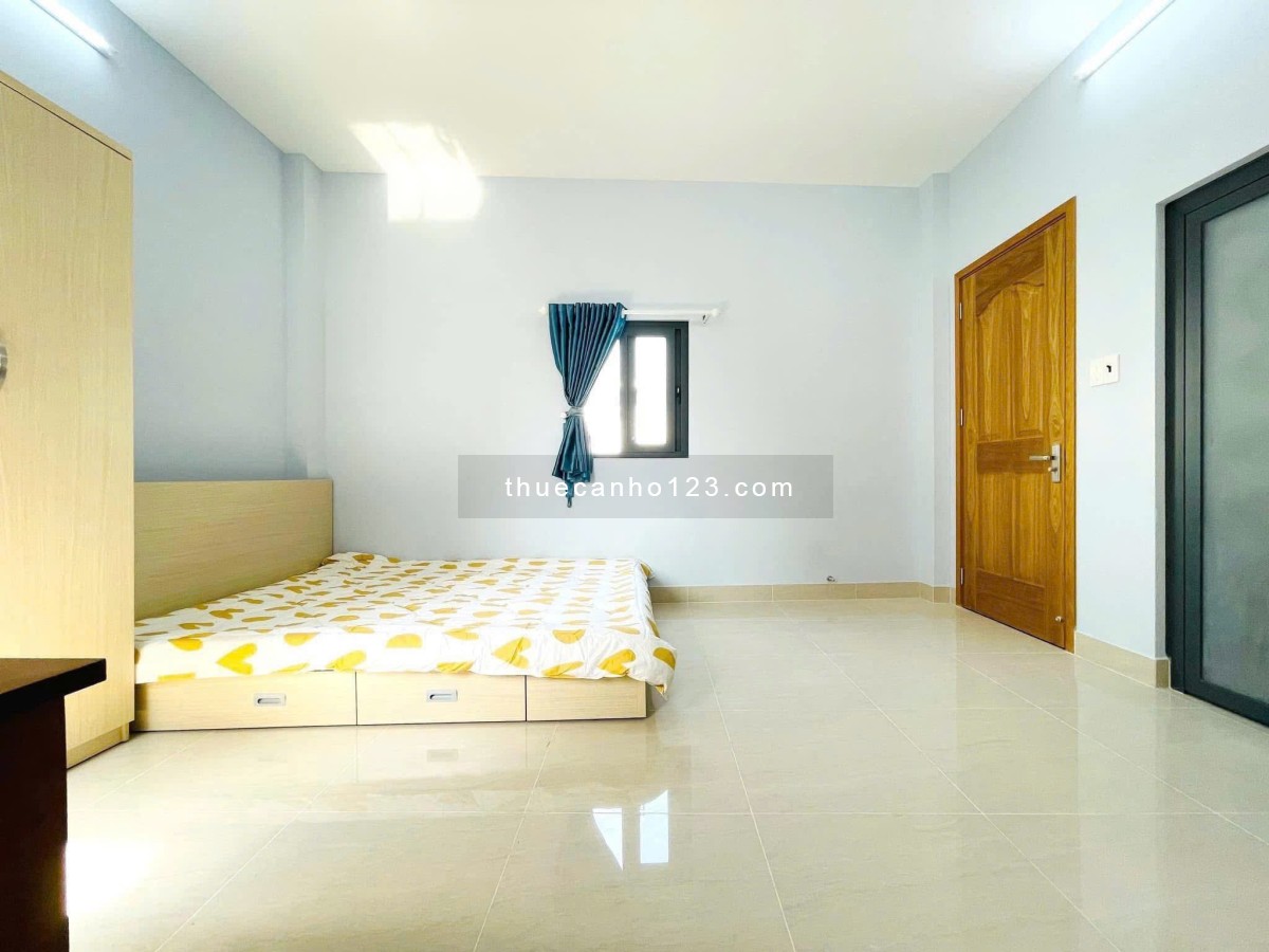 Cho thuê căn hộ Studio Cửa sổ Q4 gần chợ 200, nhà thờ Xóm Chiếu, ĐH Luật, ĐH Nguyễn Tất Thành