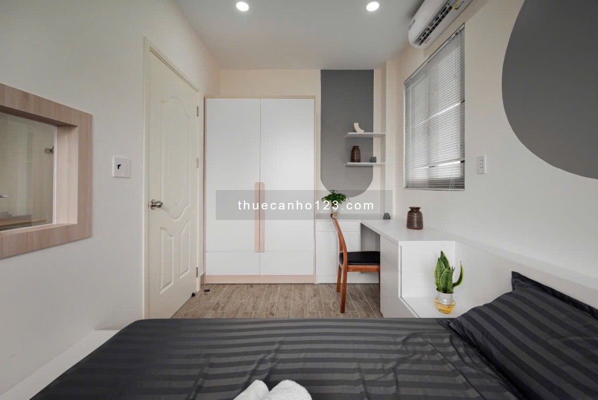 Cho thuê căn hộ 1 phòng ngủ – cửa sổ rộng thoáng mát – Bùi Đình Tuý, Bình Thạnh gần Landmark 81