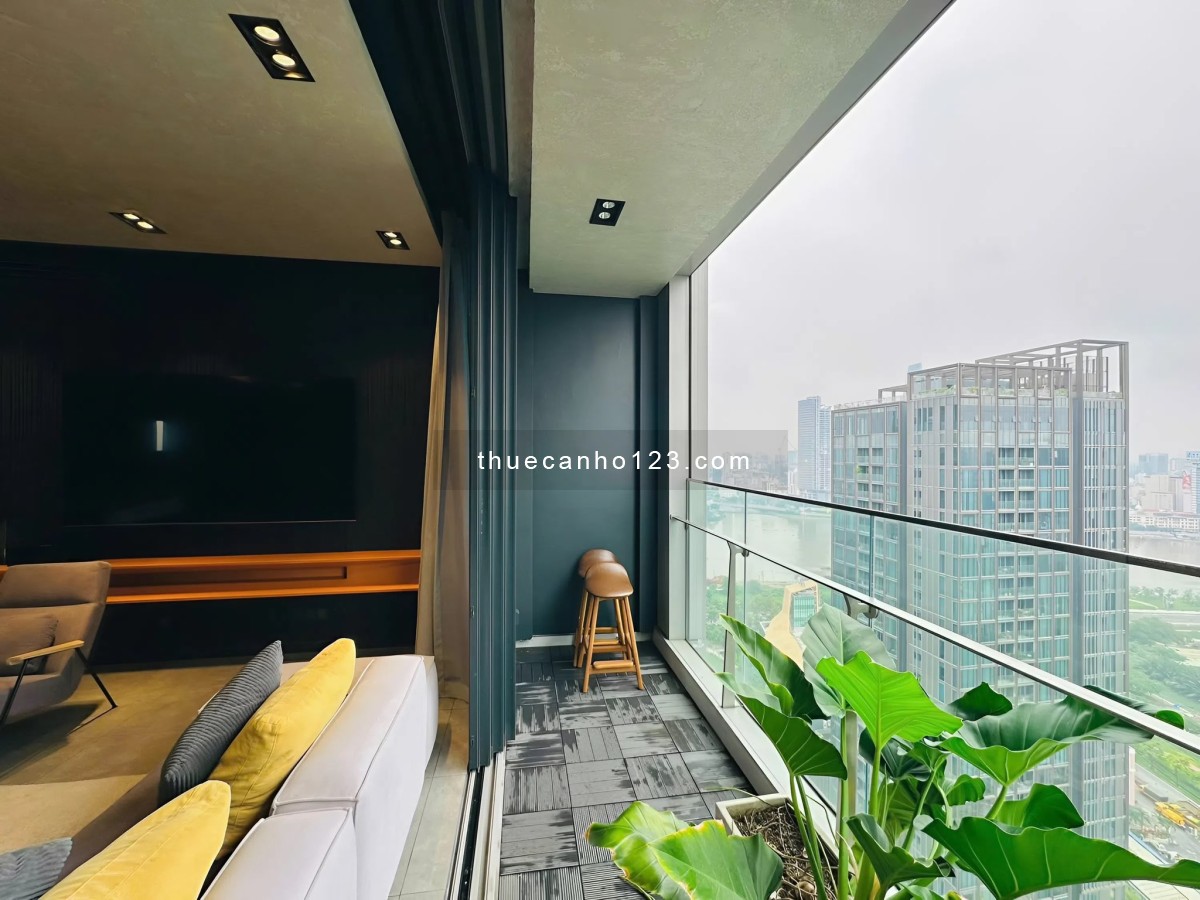 Cho thuê căn hộ 2pn, 3wc, 148m², view trọn thành phố, giá 80 triệu/tháng