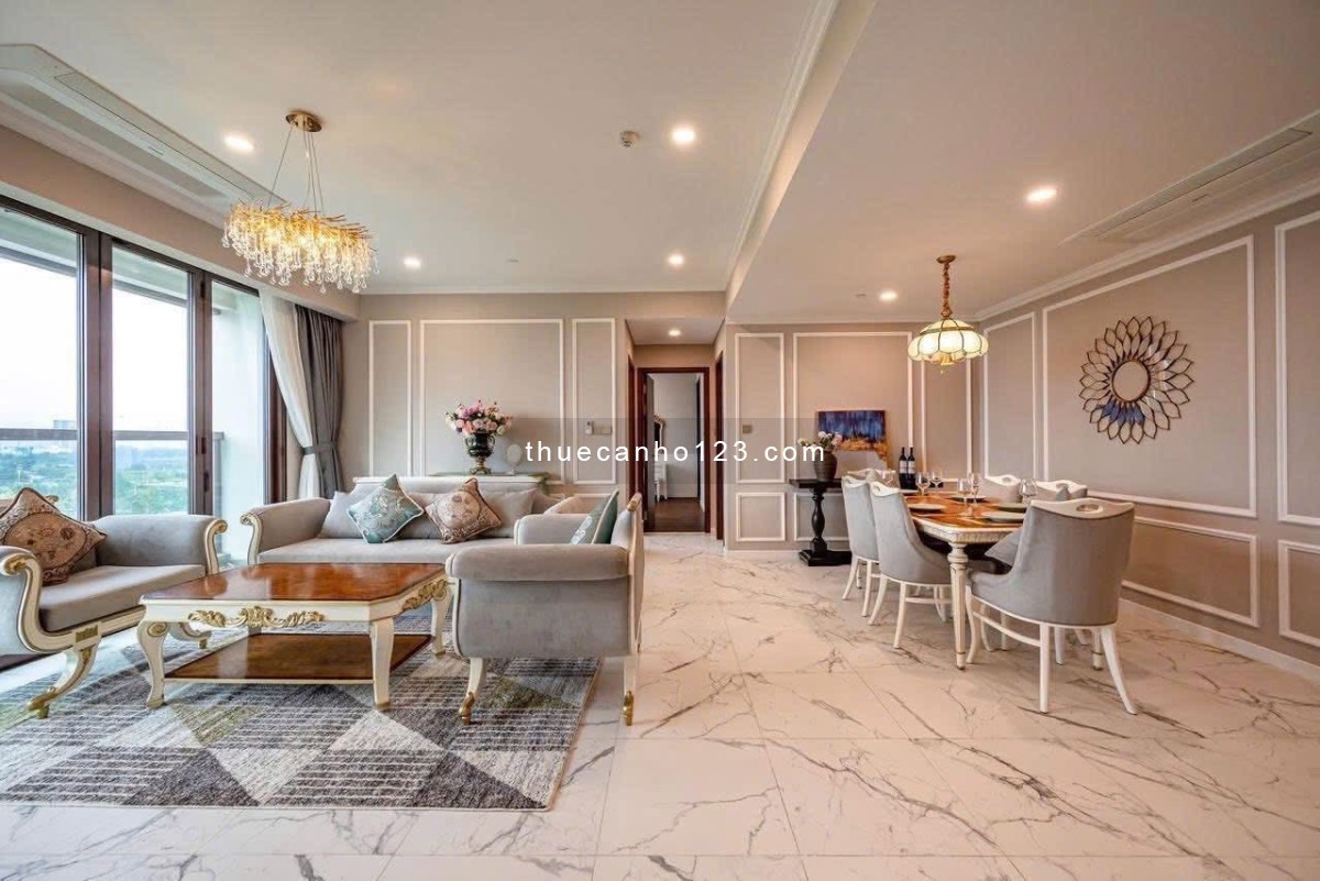 The Galleria | Metropole Thủ Thiêm – Căn 3pn tầng cao, 111m², full nội thất cao cấp, view Landmark