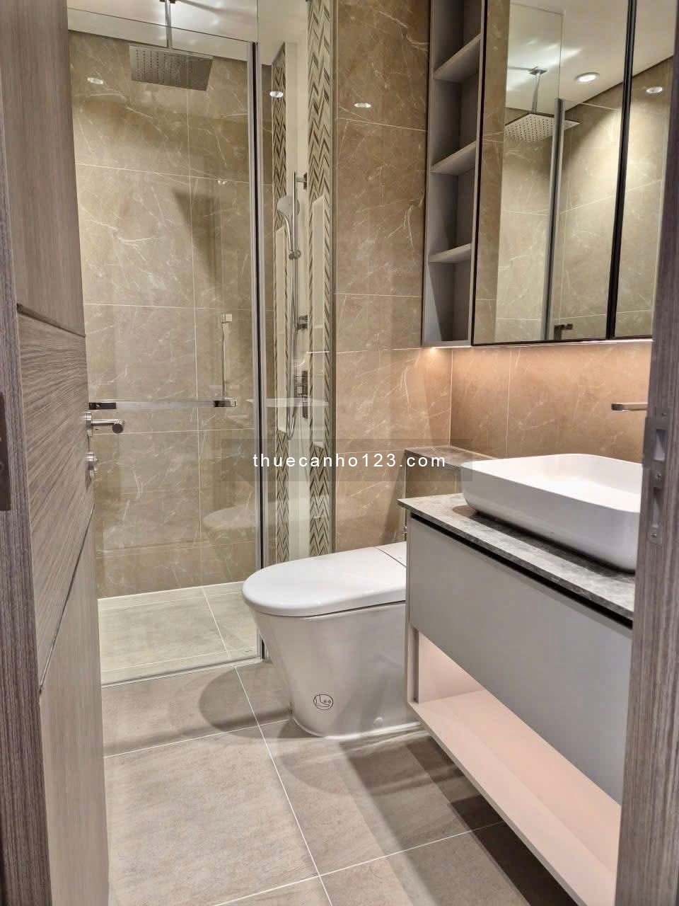 The Opera Thủ Thiêm – Cho thuê căn 2pn tầng cao, 75m², full nội thất, giá 43 triệu