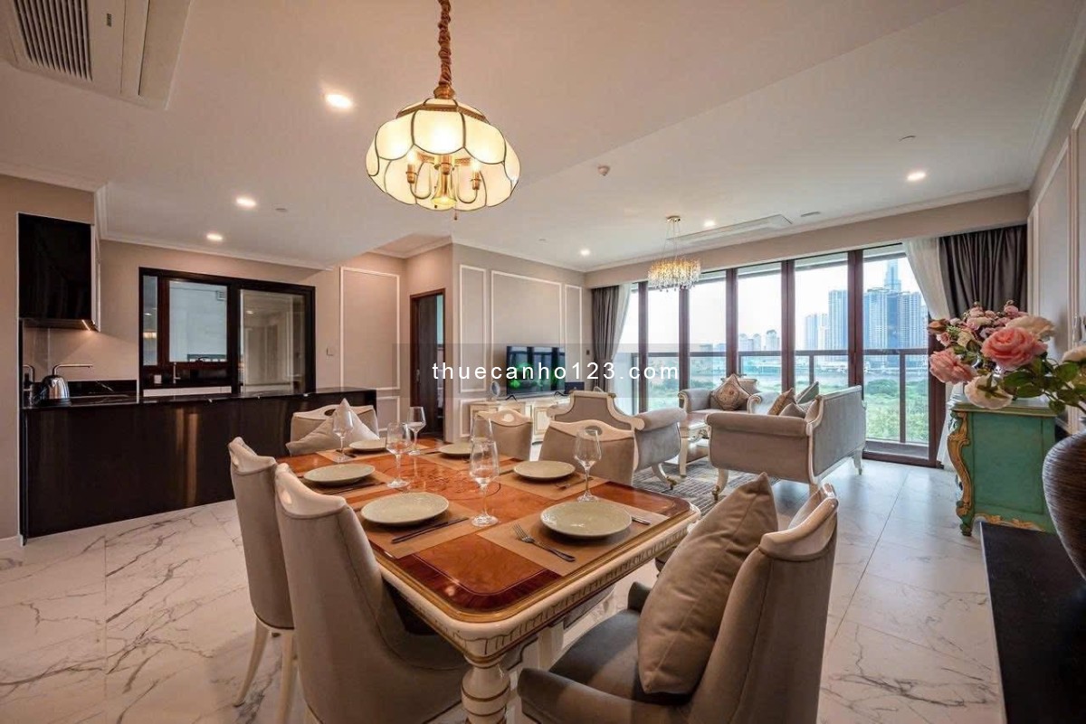 The Galleria | Metropole Thủ Thiêm – Căn 3pn tầng cao, 111m², full nội thất cao cấp, view Landmark