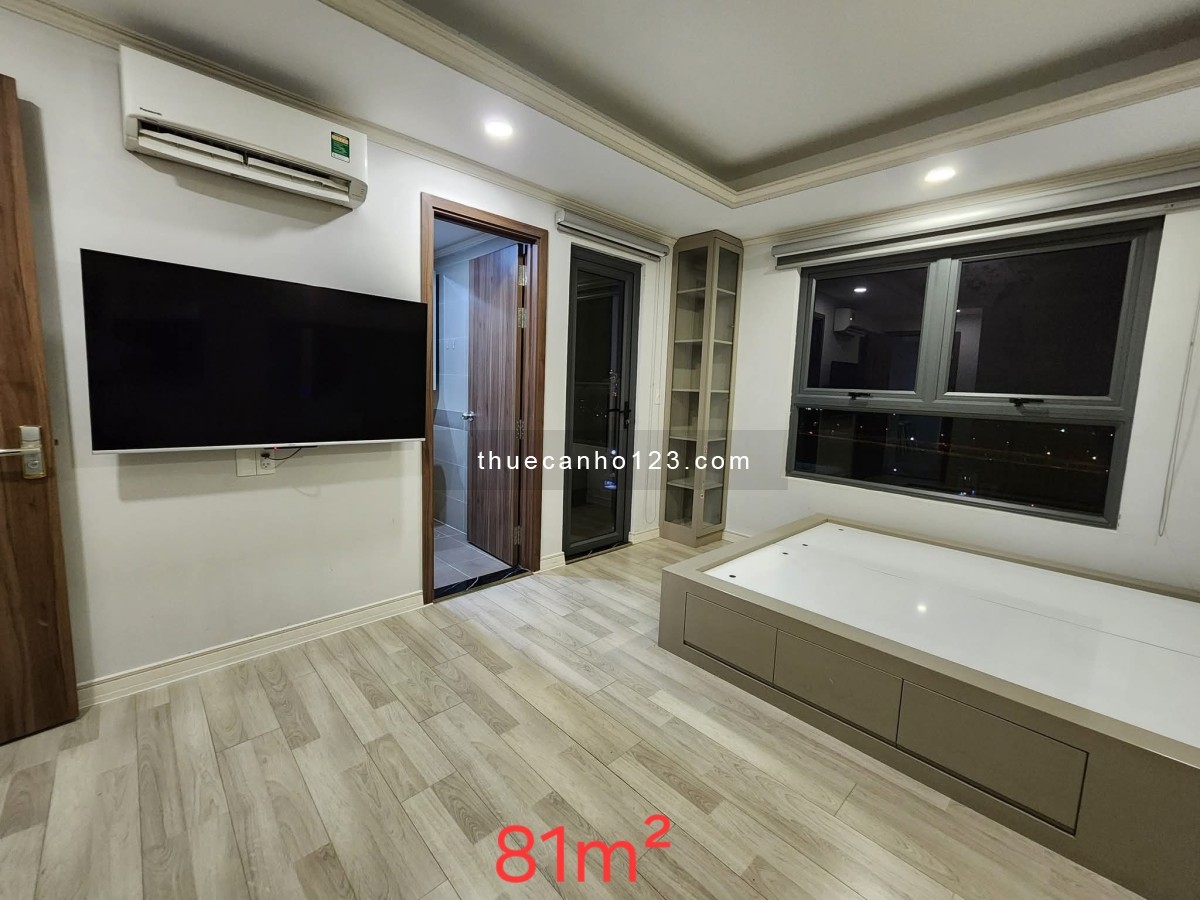 Homyland Riverside – Cho thuê căn hộ 2pn, 2wc, 81m², full nội thất, giá 13 triệu/tháng