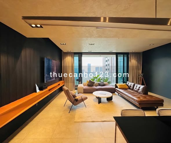 Cho thuê căn hộ 2pn, 3wc, 148m², view trọn thành phố, giá 80 triệu/tháng