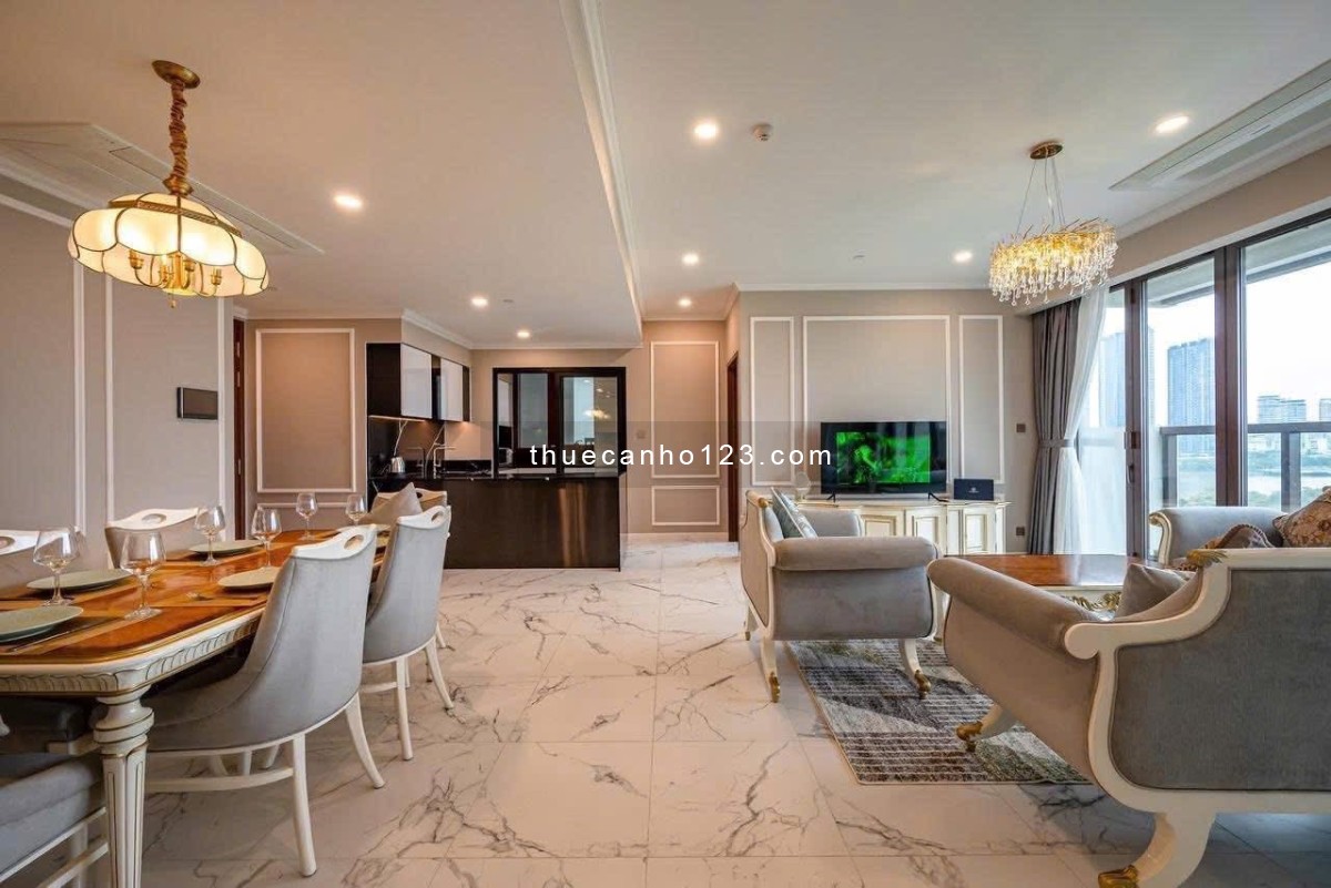 The Galleria | Metropole Thủ Thiêm – Căn 3pn tầng cao, 111m², full nội thất cao cấp, view Landmark