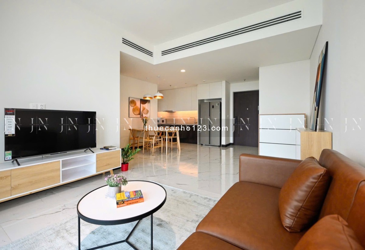 Empire City – Cho thuê căn hộ 2pn tầng cao, view sông quận 1 & pháo hoa, 92m², giá 38 triệu