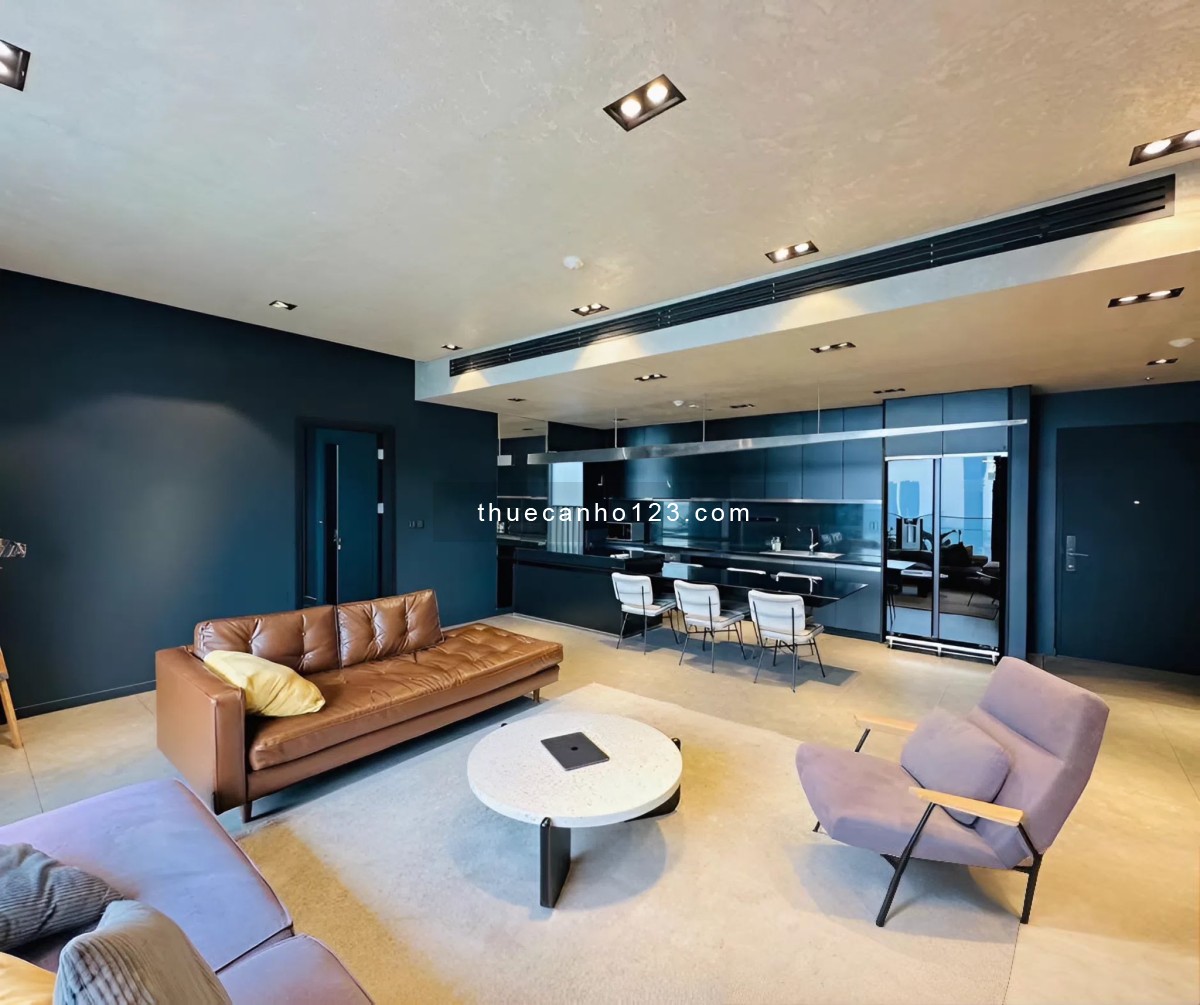 Cho thuê căn hộ 2pn, 3wc, 148m², view trọn thành phố, giá 80 triệu/tháng