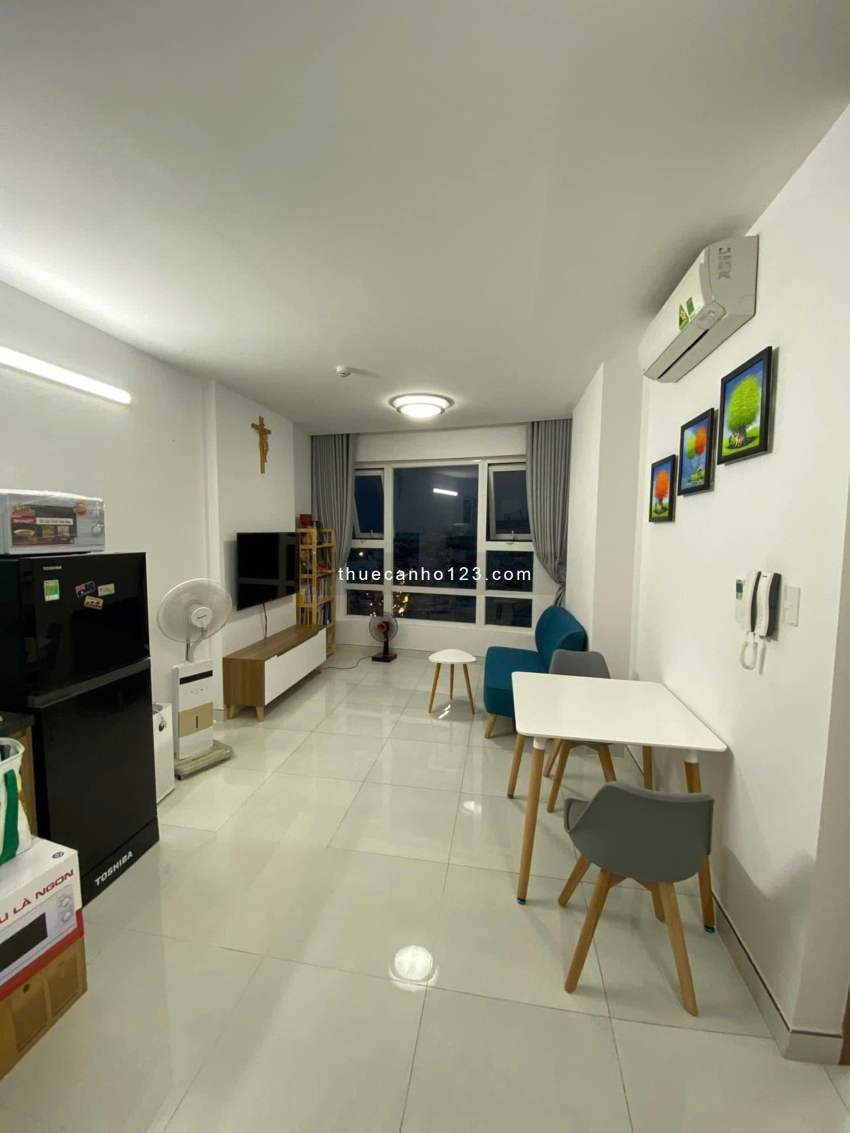 Chung cư Ruby Garden, Nguyễn Sỹ Sách, P15, TB, 90m2, 2PN, Nội thất, 10tr/th.