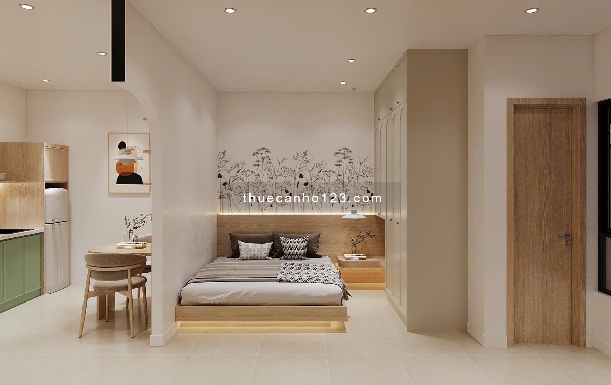 Khai trương căn hộ 1pn full nội thất mới 100% siêu xịn – 0703992779