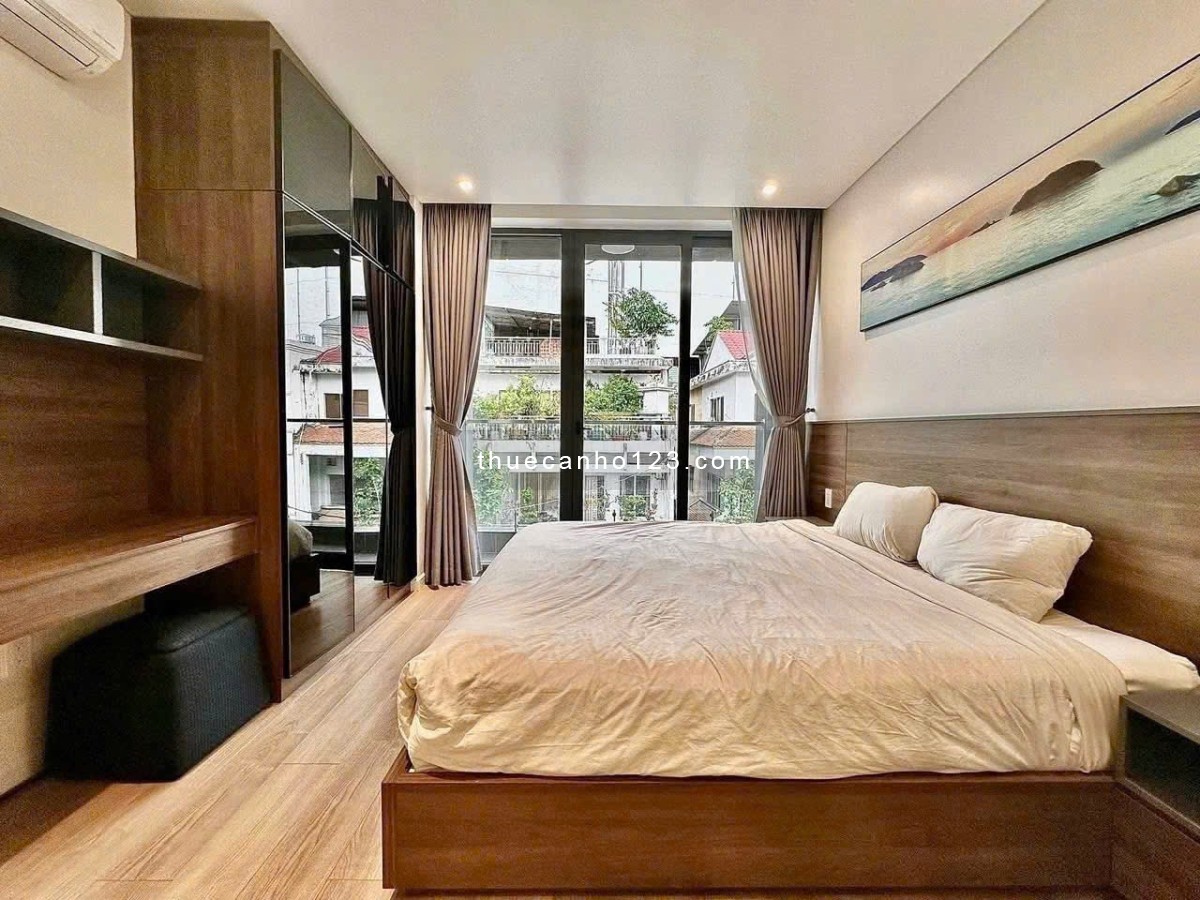 Cho Thuê Căn Hộ 1 Phòng Ngủ Tách Bếp – Ban Công – Full Nội Thất, Bồn Tắm – Gần Sân Bay Tân Sơn Nhất