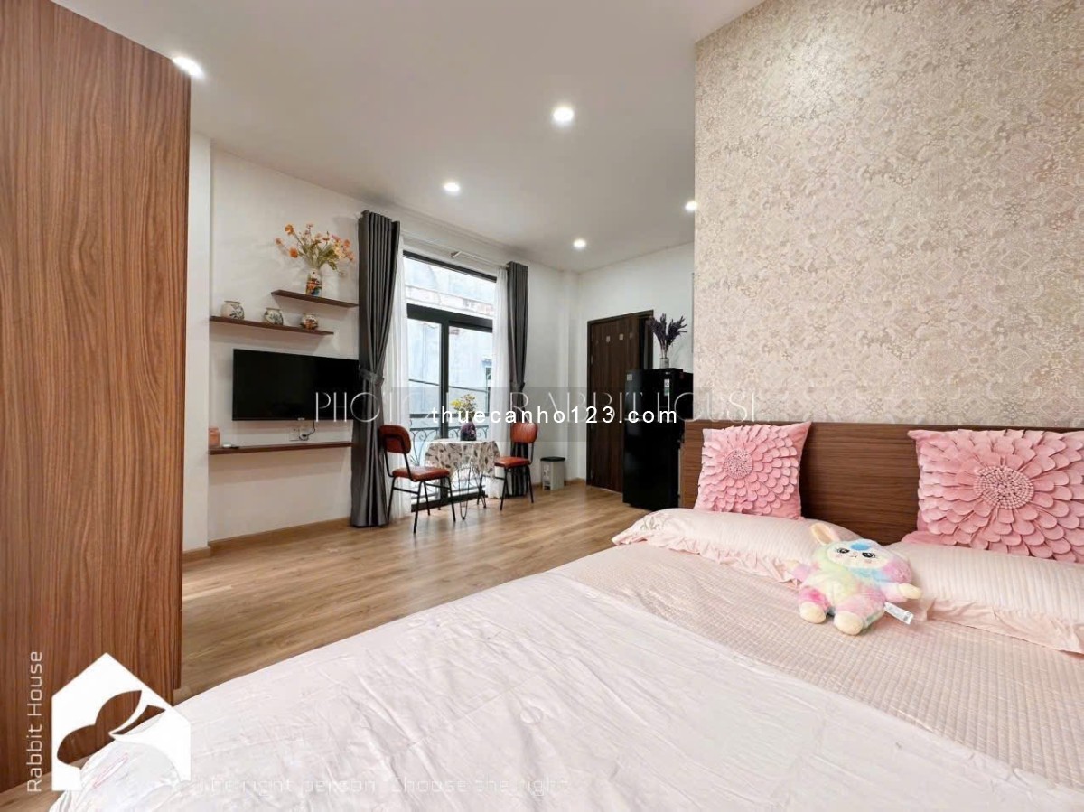 Studio full nội thất – Ban công siêu rộng thoáng mát – Đường Nguyễn Thái Bình, trung tâm Tân Bình