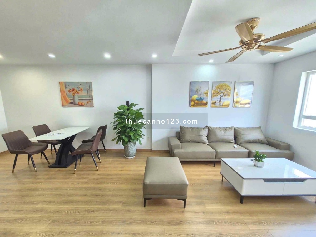 Cho thuê căn hộ chung cư HUD3 60 Nguyễn Đức Cảnh, Hoàng Mai 55m2 2PN 1wc full đồ 11trt.