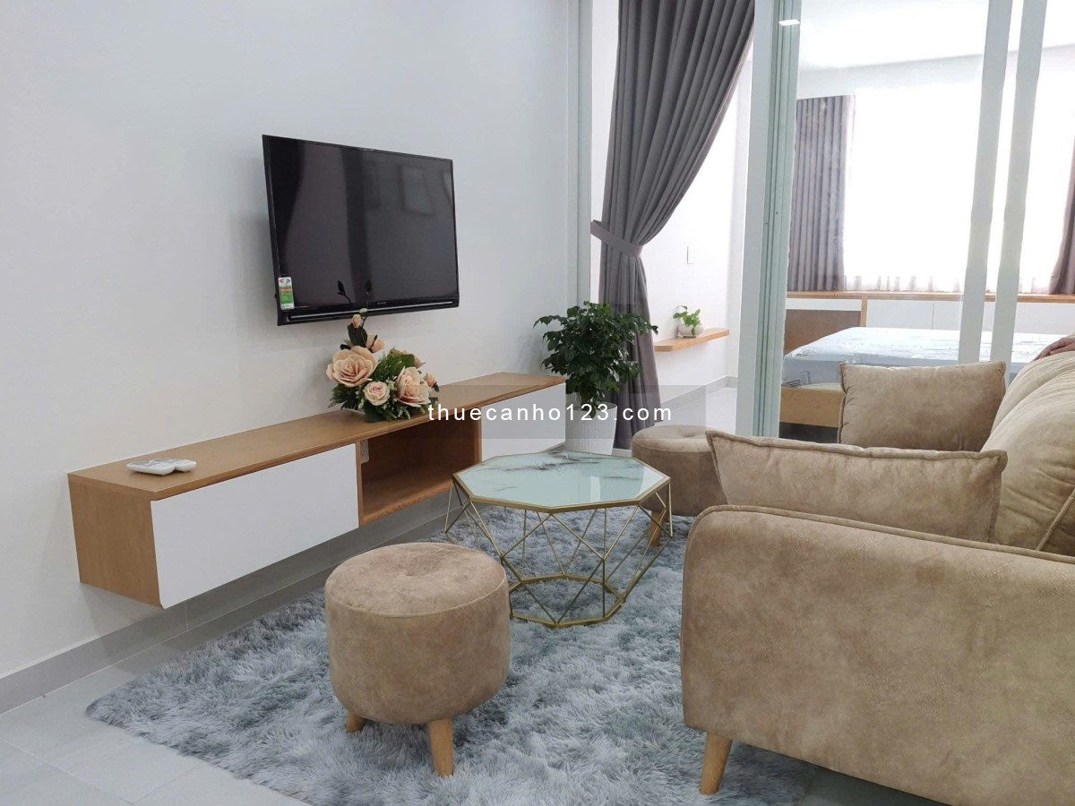 Chung cư Cộng Hoà Garden, P.12, TB: 50m2, đầy đủ NT, 1p ngủ, 10tr5/th, Nhà mới