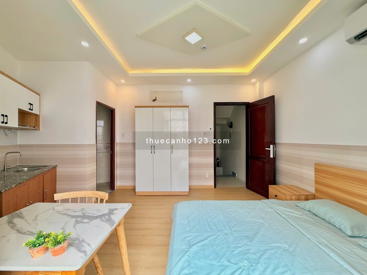 Khai trương căn hộ Studio Cửa sổ MỚI 100% Q4 gần ĐH Luật, ĐH Nguyễn Tất Thành, chợ 200