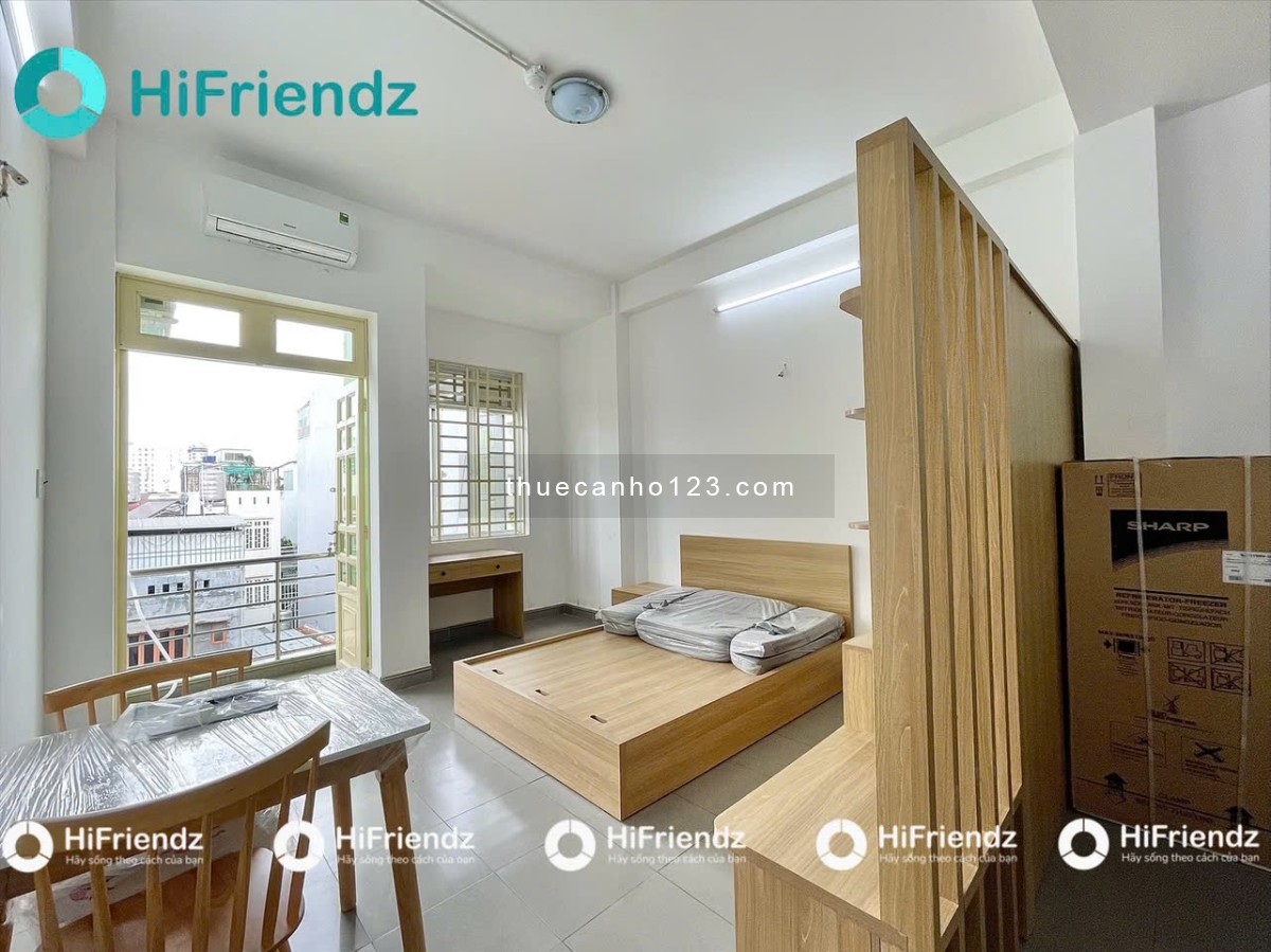 Căn hộ 45m2 ban công tách bếp ngay Tân Sơn Tân Bình gần quận Gò Vấp