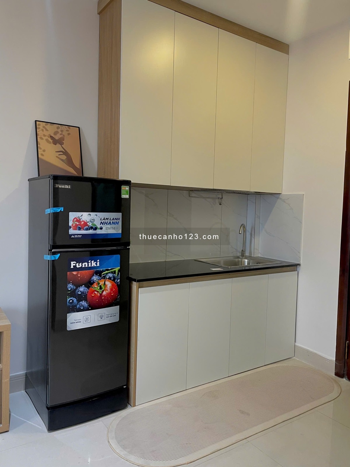 Cho thuê căn hộ 1pn – Ban công thoáng – Gần Sân Bay Tân Sơn Nhất & Etown Công Viên Hoàng Văn Thụ