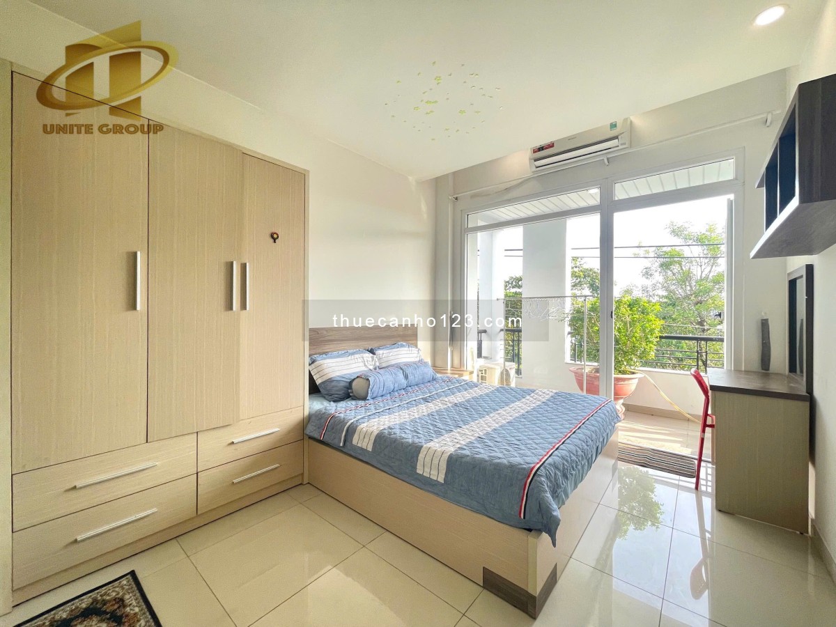 Căn hộ 1PN, 1PK ban công gần cầu Kênh Tẻ, cầu Tân Thuận, ĐH Luật ĐH Nguyễn Tất Thành