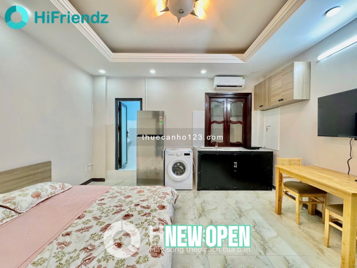 Cho thuê căn hộ studio Tân Bình gần sân bay Etown ,k300 ,Vincom