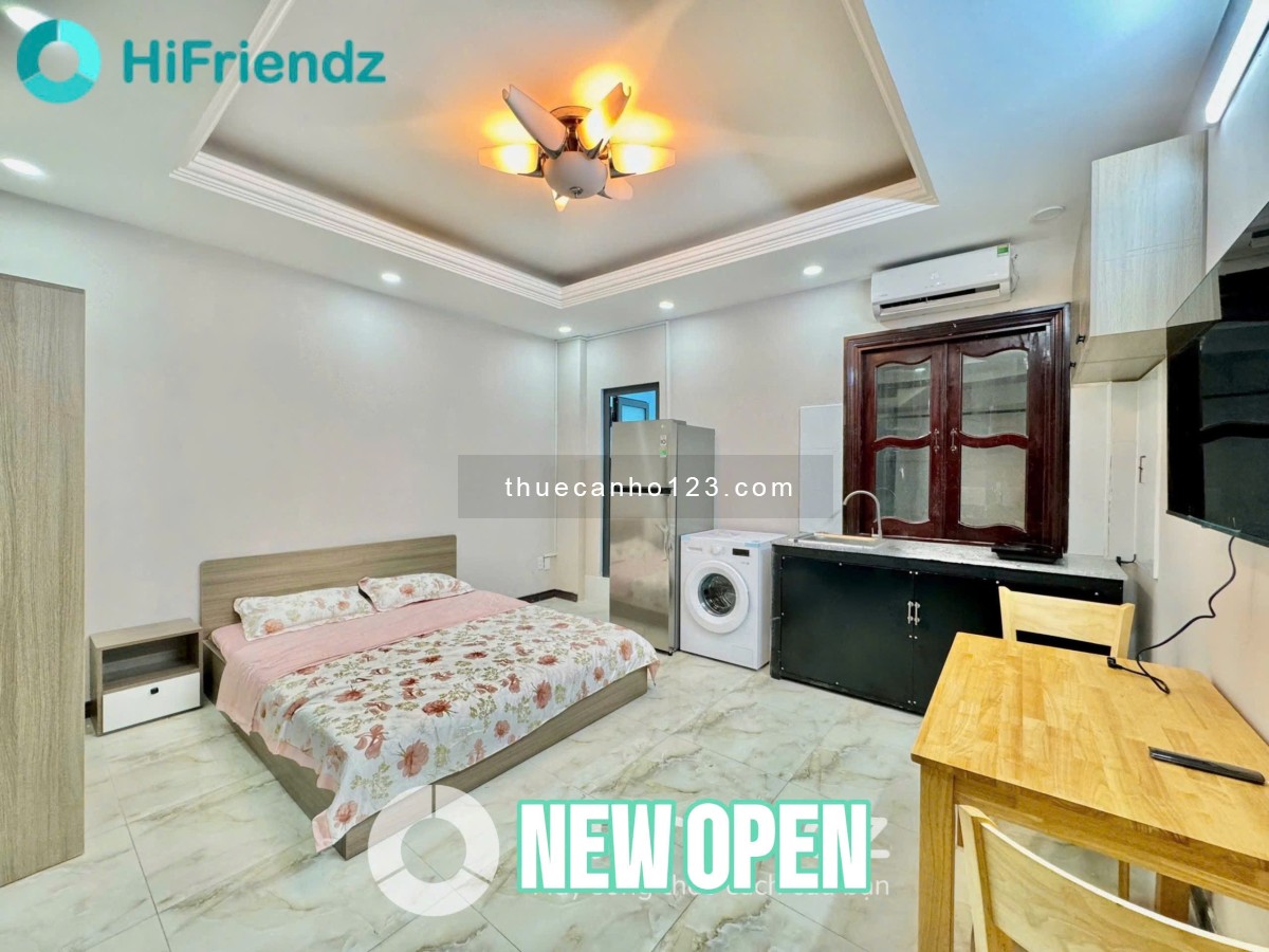 Cho thuê căn hộ studio Tân Bình gần sân bay Etown ,k300 ,Vincom
