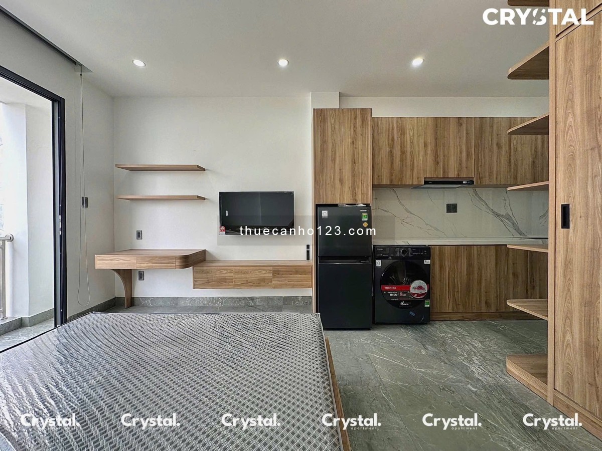 Căn hộ hiện đại full nội thất – Máy giặt riêng - Ban công thoáng sáng – Trung tâm Tân Bình