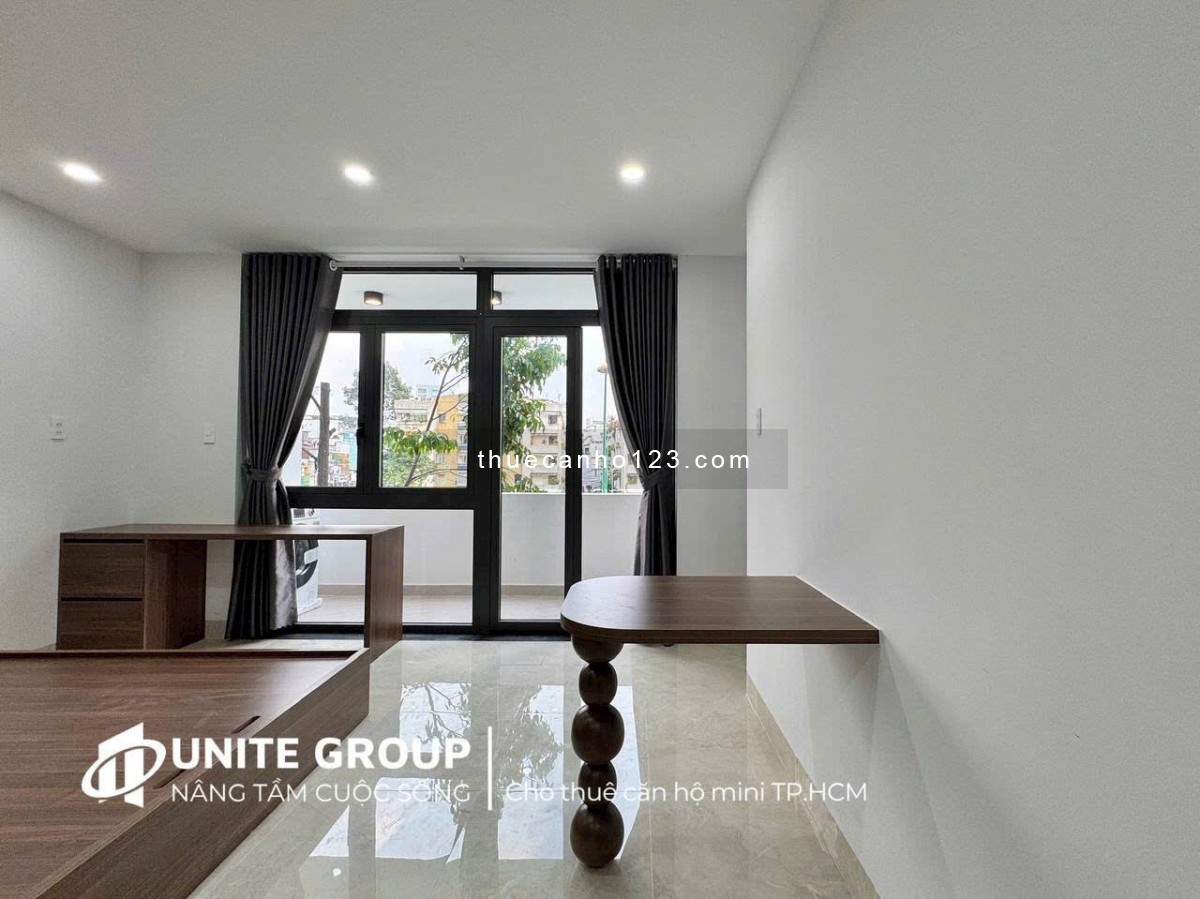 Căn hộ 40m² full nội thất – Ban công thoáng sáng – Máy giặt riêng – Ngay Sân Bay Tân Sơn Nhất, QTB