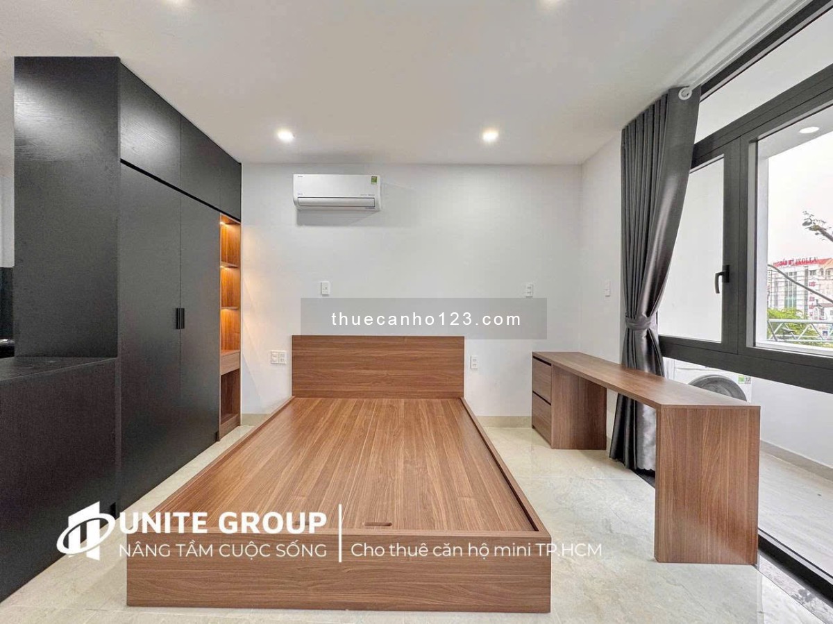 Căn hộ 40m² full nội thất – Ban công thoáng sáng – Máy giặt riêng – Ngay Sân Bay Tân Sơn Nhất, QTB